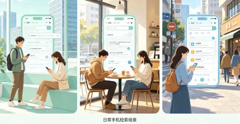 白山普通人日常手机使用场景拆解：GEO 与 AI 优化如何改变信息检索体验