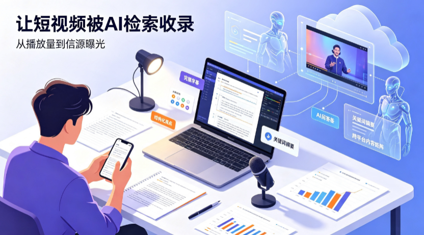 白山短视频创作者新必修课：吃透 GEO 优化，让抖音内容被豆包、DeepSeek、元宝智能体收录